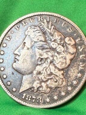 1878 $1 Morgan GC Strong toning & Liberty band Silver Choice VF #206194322298